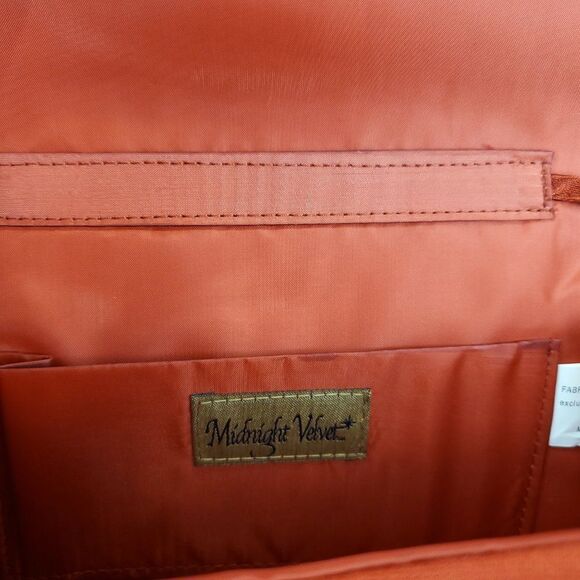 Vintage Midnight Velvet Polyester Crossbody Bag - Picture 11 of 15